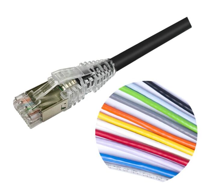 ADAP. CABLE CAT.6A 08 FT BLINDA AZ